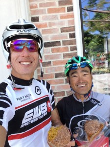 Refueling with pumpkin muffins in Waikoloa