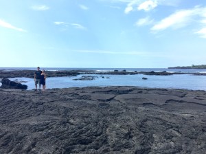 me and Michelle on the Big Island of Hawaii